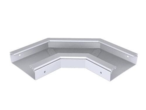 BASORPLAST - Curva plana CPBPE 60x200mm PVC UVM1 exterior resistente UV RAL 7035