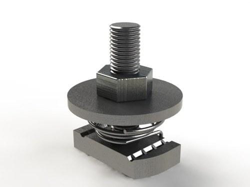 BASORFIX - Tuerca espiral con muelle TEP M10x30 cincado (EZ)