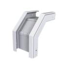 BASORPLAST - Curva convexa CXBPE 60x200mm PVC UVM1 exterior resistente UV RAL 7035