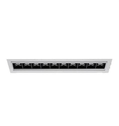 NEXIA - Luminaria empotrable BOXET basculante blanco 20W 4000K CRI90 48º 2100lm DALI