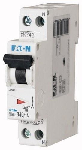 EATON - Interruptor magnetotérmico 1P+N curva C 40A