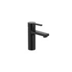 ROCA - Mezclador lavabo monomando liso NAIA con aireador negro titanio