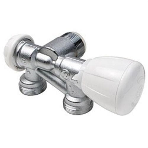 GIACOMINI - Válvula monotubo vertical escuadra derecha R357M1 1/2"x16
