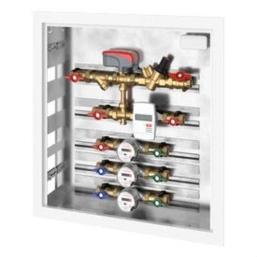 GIACOMINI - Módulo instalación centralizada calefacción GE555 3/4" doble derivación salida