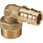 GIACOMINI - Racor curvo 90° rosca M GX127 32x1" cobre