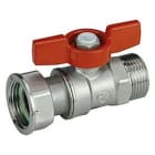 GIACOMINI - Válvula esfera R254-P 3/4"x3/4" sin cromo para contador