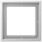 JUNG - Marco simple 81x81mm de la Serie LS ZERO lacado aluminio termoplástico (a prueba de golpes)