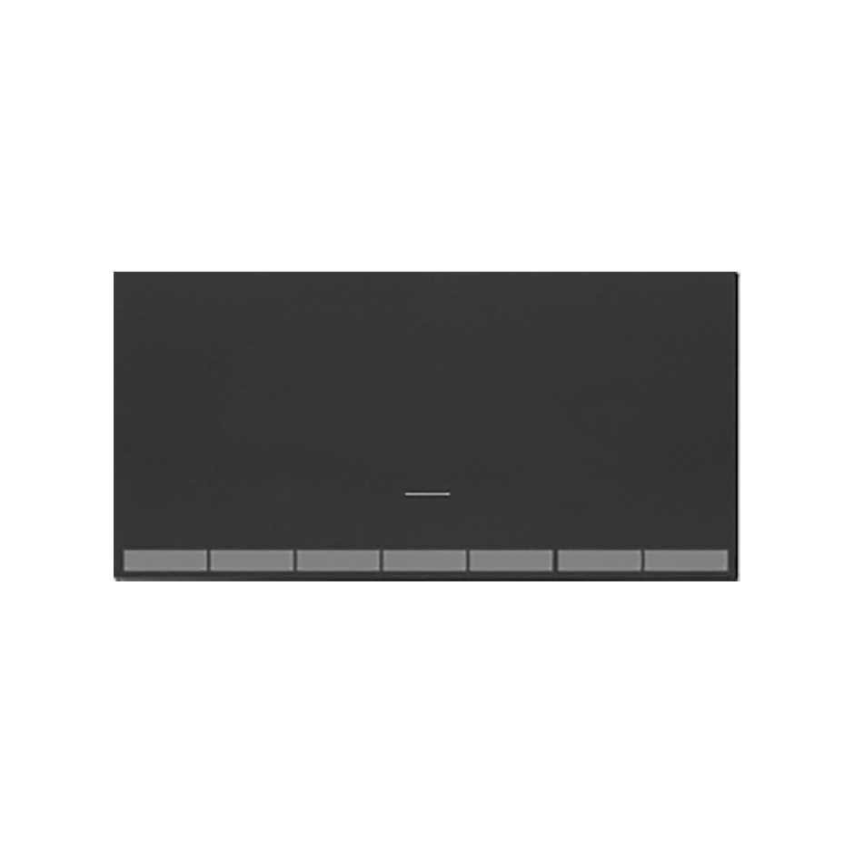 SIMON - Tecla SIMON 100 para interruptor regulable negro mate