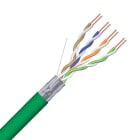 CORNING - CABLE F/UTP AWG24 CAT6A LSOH VERDE CCA B.500M