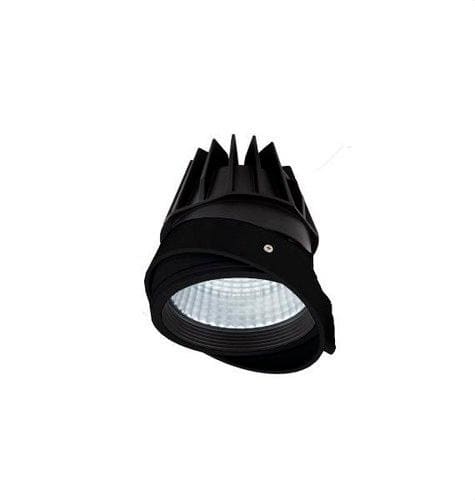 NEXIA - Luminaria empotrable KARDAN negro 33W 3000K CRI90 36º 4000lm DALI