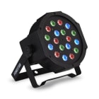 FONESTAR - FOCO PAR PLANO RGB 18X1 W, 6 R, 6 G, 6 B
