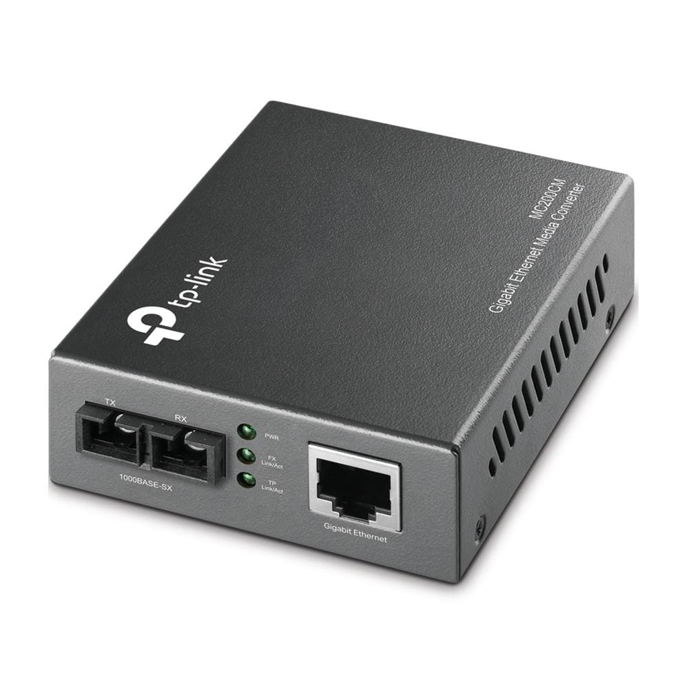 TP-LINK - CONVERSOR RJ45 A F.O. 10/100/1000 SC - MULTIMODO