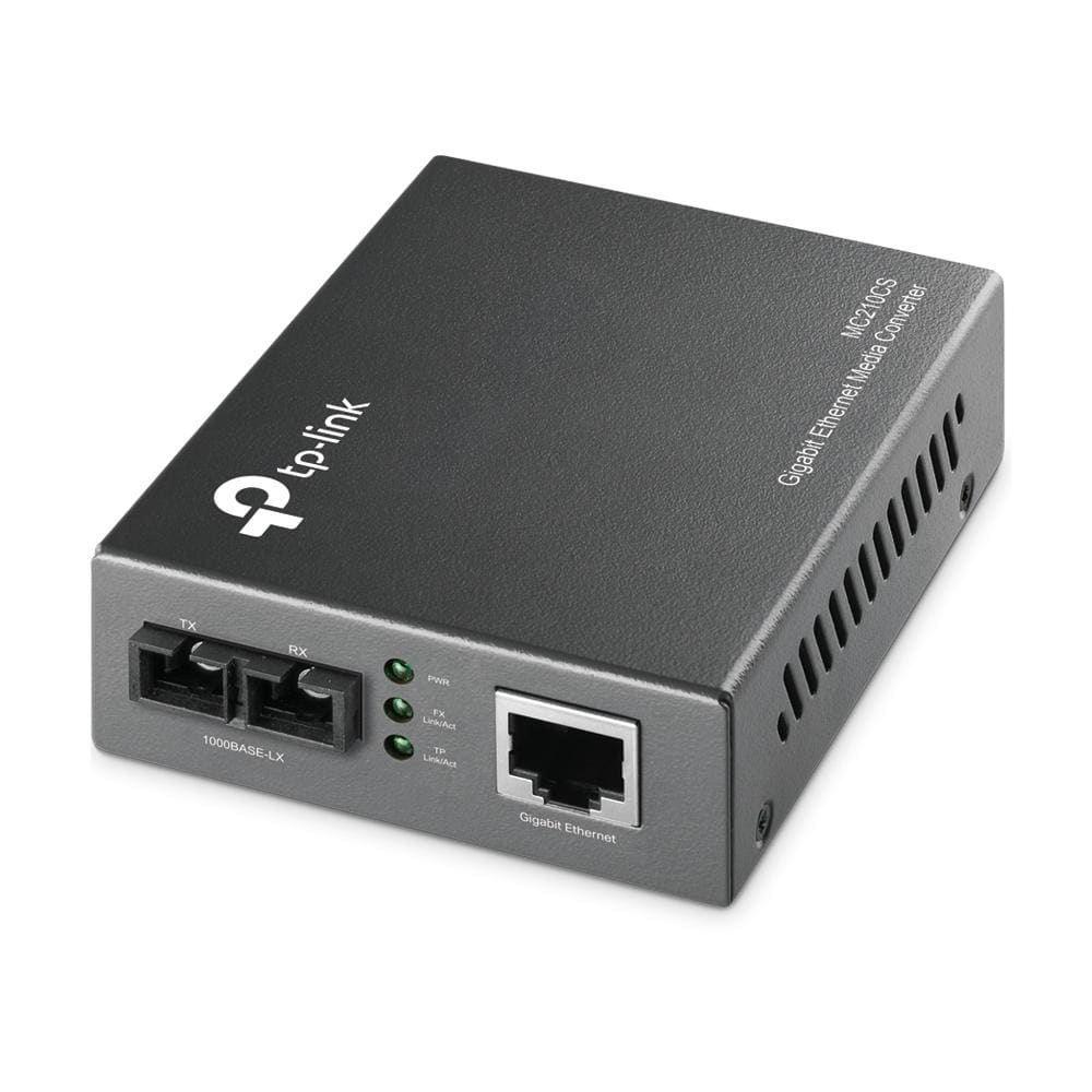 TP-LINK - CONVERTIDOR RJ45 A 1000MBPS FIBRA MONOMODO SC