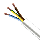 MIGUELEZ - Cable BARRYFLEX-MAN H05VV-F 3G2,5 policloruro de vinilo (PVC) blanco (Rollo 100m)