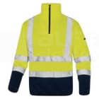 DELTA PLUS - Jersey polar símil jersey de poliéster alta visibilidad talla XXL amarillo fluo / azul marino