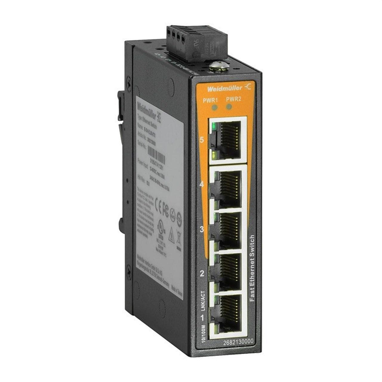 WEIDMULLER - Interruptor Ethernet activo gestionado IE-SW-EL05-5TX