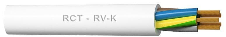 MIGUELEZ - Cable BARRYFLEX RV-K 0,6/1Kv 4G1,5 polietileno reticulado (XLPE) blanco (Rollo 100m)