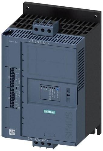SIEMENS - Arrancador suave 38A 110-250V AC conexión resorte salida analógica 200-480V