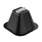 CIRPROTEC - Soporte piramidal relleno de cemento para conductores sobre tejados para pletina de 30x2mm o cable