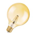 OSRAM - LAMP VINTAGE 1906  E27 LED 7W 825 GLOBO Ø125MM ORO