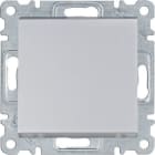 HAGER - INTERRUPTOR LUMINA INTENSE PLATA