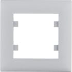 HAGER - MARCO 1E LUMINA INTENSE PLATA