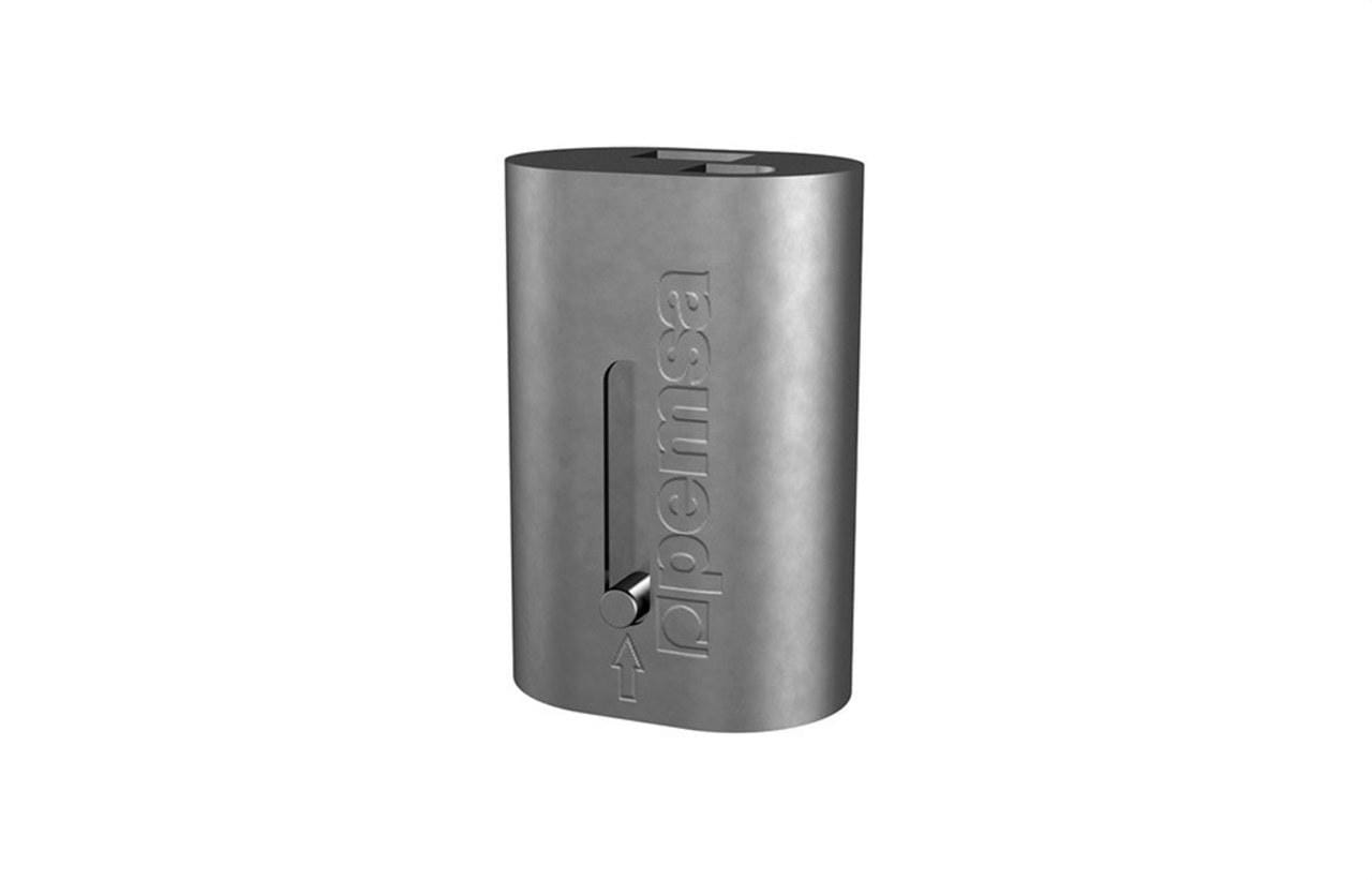 PEMSA - Block, elemento autoblocante para sistema de suspensión por cable Spiderband®, carga máxima 50 kg en Aluminio.