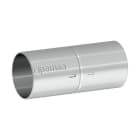 PEMSA - Manguito enchufable para la conexión de tubos RINOX, DN50 de acero inoxidable AISI 304.