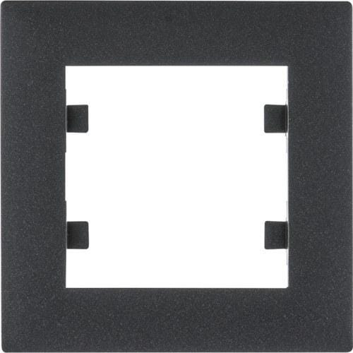 HAGER - Marco 1E Lumina intense negro