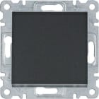 HAGER - Conmutador Lumina intense negro