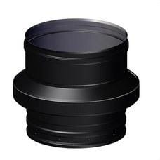 DINAK - Adaptador diámetro 125 DE-DP30 espesor DEKO negro