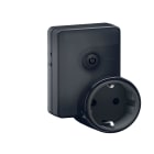 LEGRAND - Base de corriente 2P+T móvil conectada - Dark