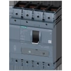 SIEMENS - Interruptor automático 3VA1 IEC tamaño 400 clase de poder de corte S ICU=55kA 415V 4 polos, protección de distribuciones TM240
