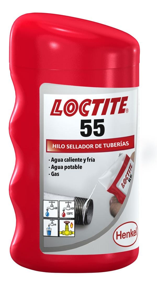HENKEL - Hilo sellador tubería LOCTITE 55 48x160m