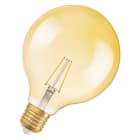 OSRAM - LÁMPARA LED VINTAGE 1906 GLOBE 21 E27 FILAMENTO GOLD 2,8W 200LM 2400K 15000H