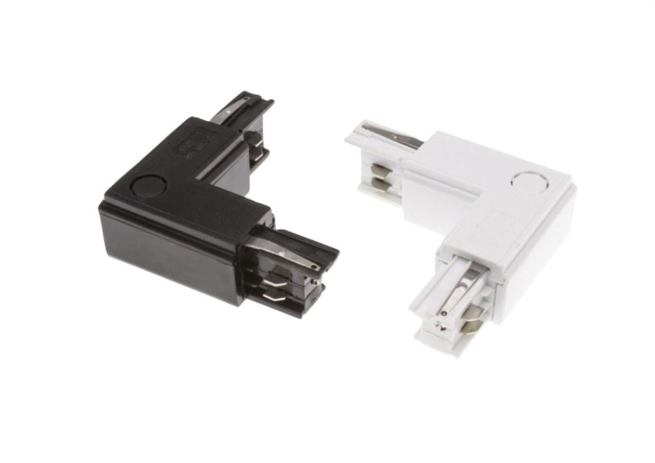 ILUTREK - Conector empalme esquina blanco