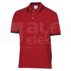 DELTA PLUS - Polo de piqué 100% algodón 200g/m² talla XL rojo