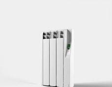 ROINTE - Emisor térmico eléctrico digital KYROS 3 elementos 330W blanco de bajo consumo