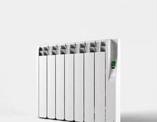 ROINTE - Emisor térmico eléctrico digital KYROS 7 elementos 770W blanco de bajo consumo