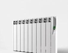 ROINTE - Emisor térmico eléctrico digital  KYROS 9 elementos 990W blanco de bajo consumo