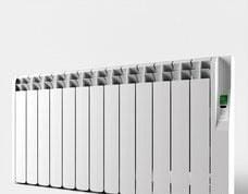 ROINTE - Emisor térmico eléctrico digital KYROS 13 elementos 1430W blanco de bajo consumo