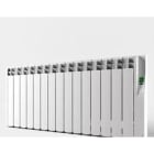 ROINTE - Emisor térmico eléctrico digital KYROS 15 elementos 1600W blanco de bajo consumo
