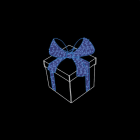 PRILUX - Motivo fachada GIFT BOX LOOP II 97W blanco azul