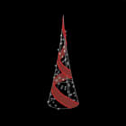 PRILUX - MOTIVO 3D CONE LOOP 150CM ROJO