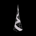 PRILUX - MOTIVO 3D CONE LOOP 250CM BLANCO