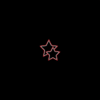 PRILUX - Motivo doble STAR 16,5W 60cm roja flashing