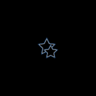 PRILUX - Motivo doble STAR 16,5W 60cm azul flashing