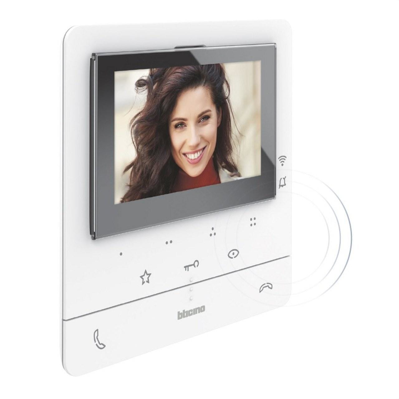 BTICINO - Monitor manos libres CLASSE 100 conectado 2 hilos