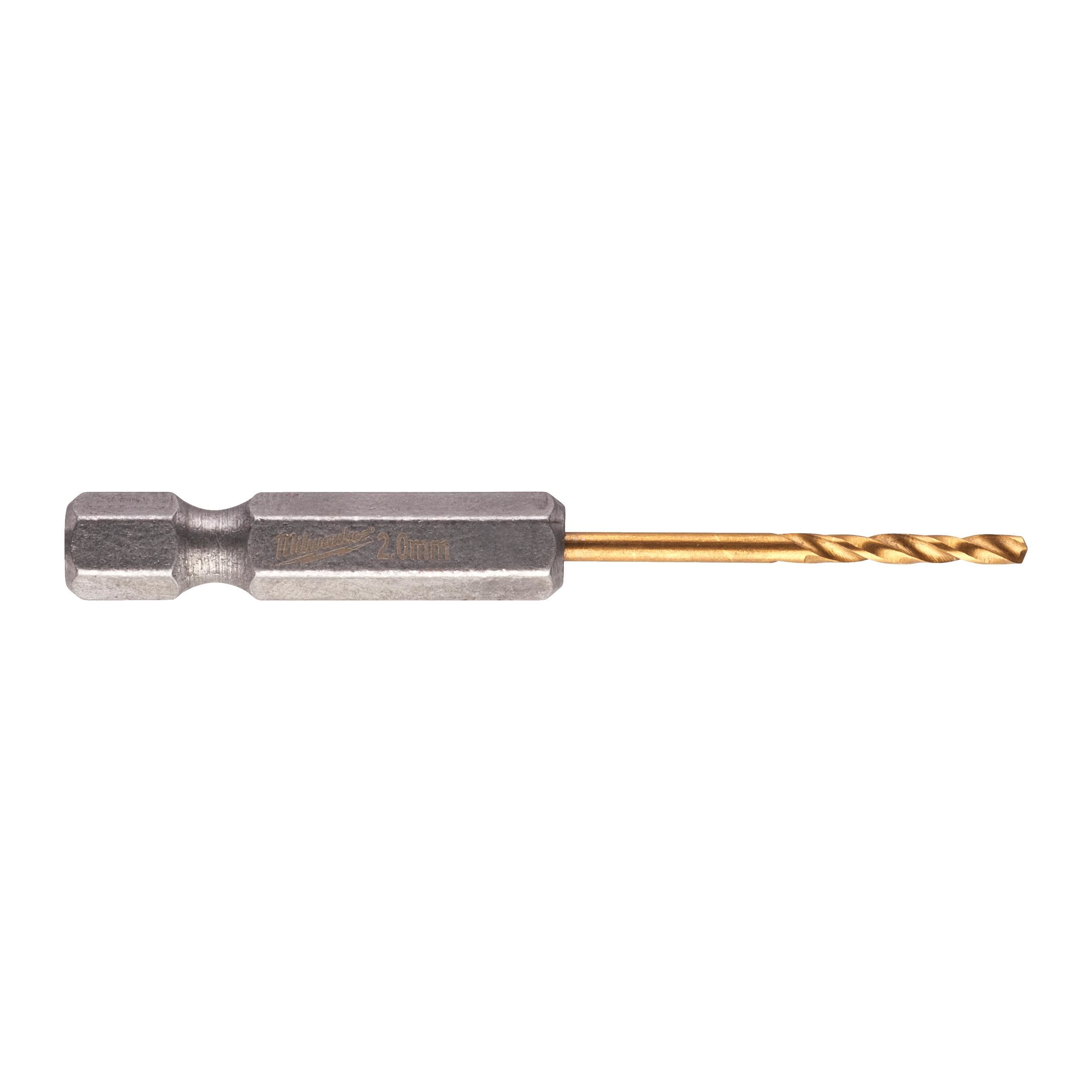 MILWAUKEE - BROCAS SHOCKWAVE HSSS-G TIN 2MM 2UDS