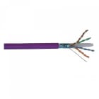 TELEVES - Cable de datos DK6000 F/UTP CAT-6 Dca Cu 23AWG LSFH 500m violeta